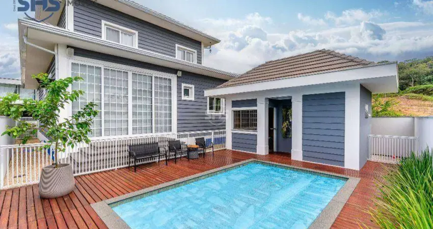 Casa com 3 dormitórios à venda, 419 m² por r$ 2.900.000,00 - ponta aguda - blumenau/sc