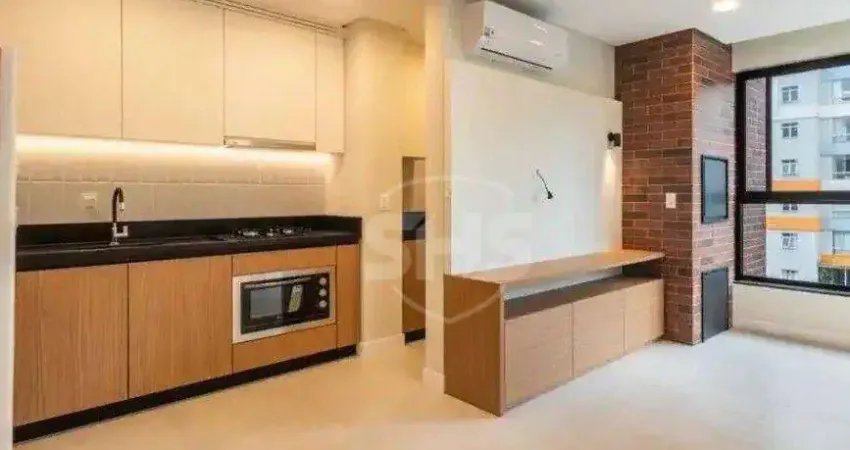 Apartamento com 1 dormitório para alugar, 43 m² por r$ 3.686,00/mês - itoupava seca - blumenau/sc