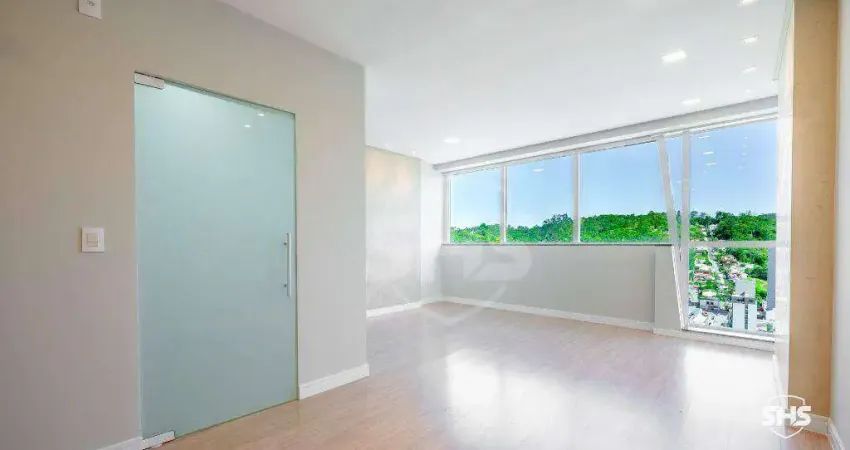 Sala para alugar, 52 m² por r$ 3.402,08/mês - velha - blumenau/sc