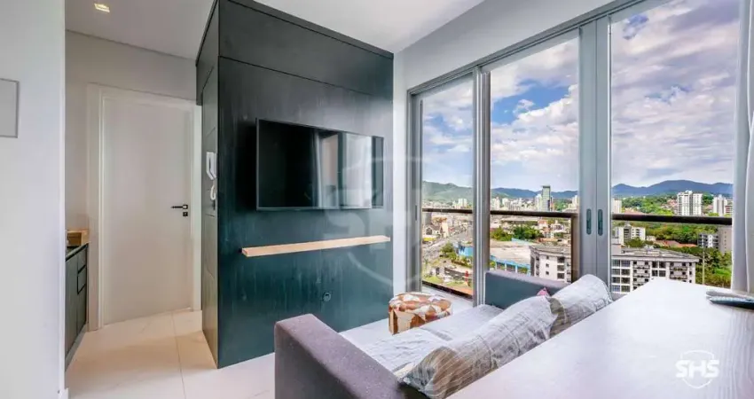 Apartamento com 1 dormitório à venda, 35 m² por r$ 450.000,00 - victor konder - blumenau/sc