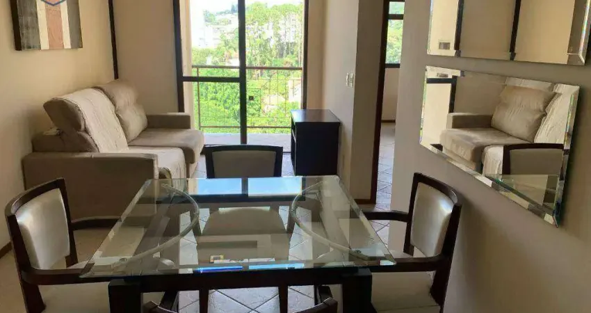 Apartamento com 2 dormitórios para alugar, 60 m² por r$ 3.290,00/mês - jardim blumenau - blumenau/sc