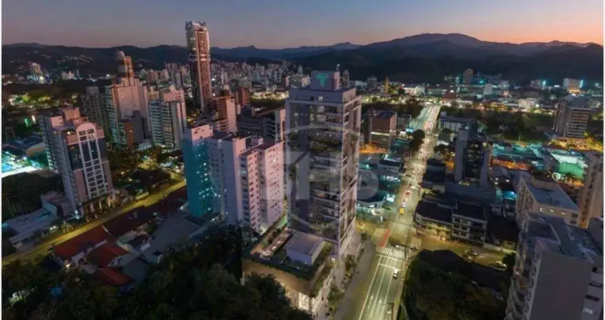 Apartamento com 3 dormitórios à venda, 134 m² por r$ 1.415.000,00 - ponta aguda - blumenau/sc