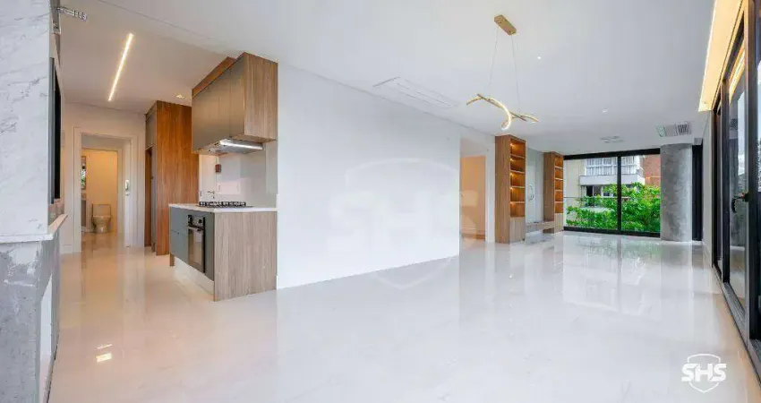 Apartamento com 4 dormitórios - 3 vagas de garagem, para alugar, 183 m² por r$ 13.500/mês - ponta aguda - blumenau/sc