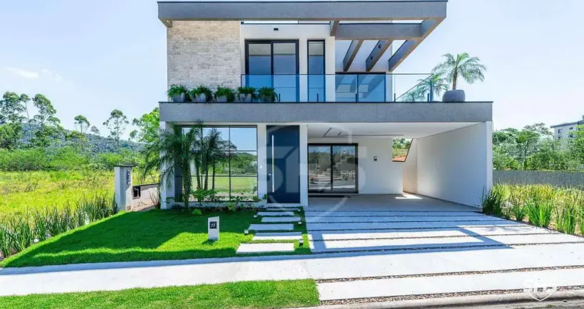 Casa com 3 dormitórios à venda, 266 m² por r$ 1.890.000,00 - ponta aguda - blumenau/sc