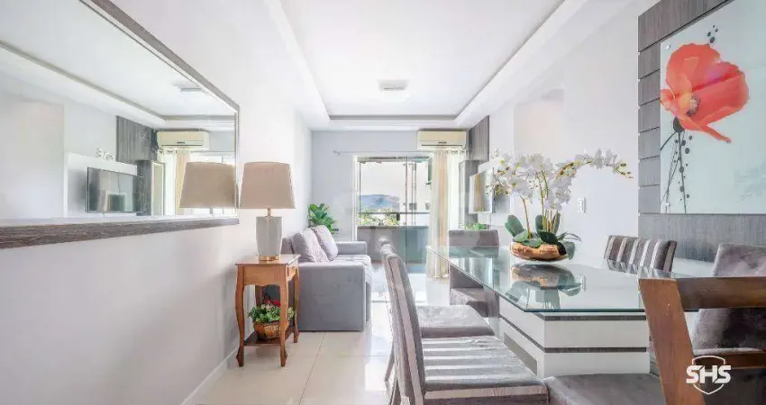 Apartamento com 3 dormitórios para alugar, 75 m² por r$ 4.031,00/mês - velha - blumenau/sc