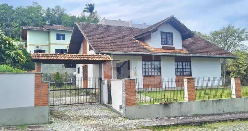 Casa com 4 dormitórios para alugar, 140 m² por r$ 7.103,58/mês - escola agrícola - blumenau/sc