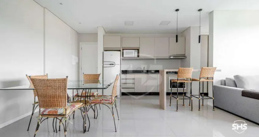 Apartamento com 1 dormitório para alugar, 47 m² por r$ 3.190,00/mês - velha - blumenau/sc