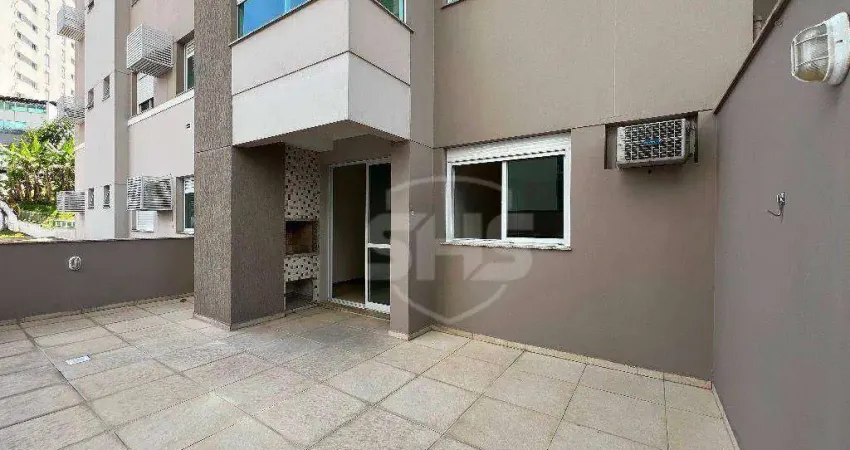 Apartamento com 1 dormitório para alugar, 42 m² por r$ 2.995,00/mês - victor konder - blumenau/sc