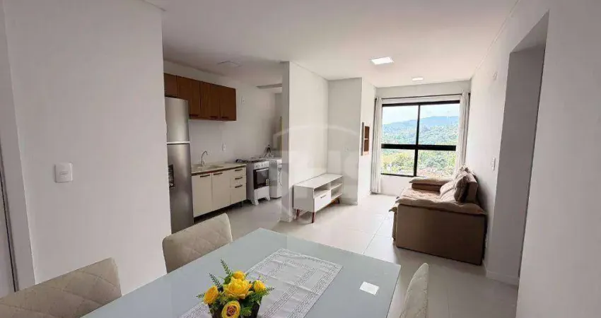 Apartamento com 2 dormitórios para alugar, 56 m² por r$ 2.920,00/mês - boa vista - blumenau/sc