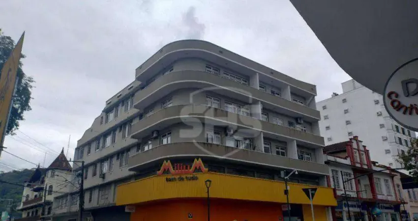 Apartamento com 1 dormitório para alugar, 40 m² por r$ 1.521,94/mês - centro (blumenau) - blumenau/sc