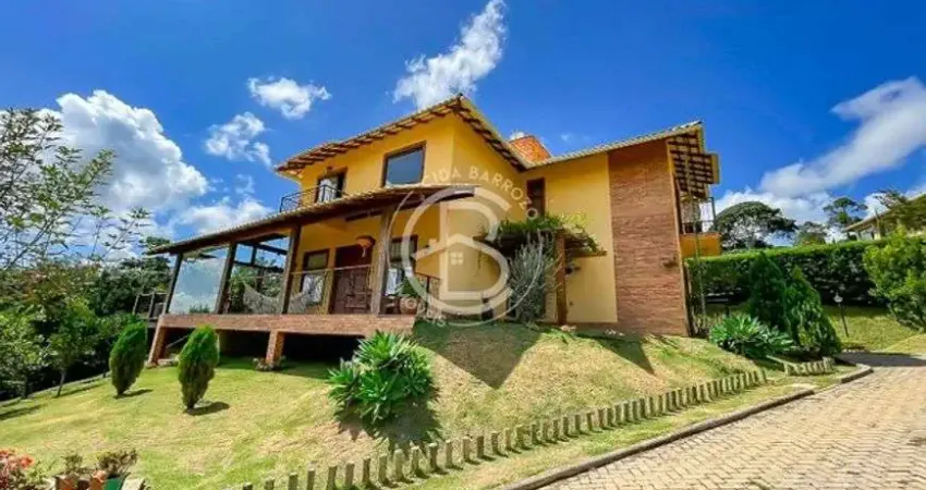 Casa em condomínio fechado com 4 quartos à venda em Aracê, Domingos Martins 