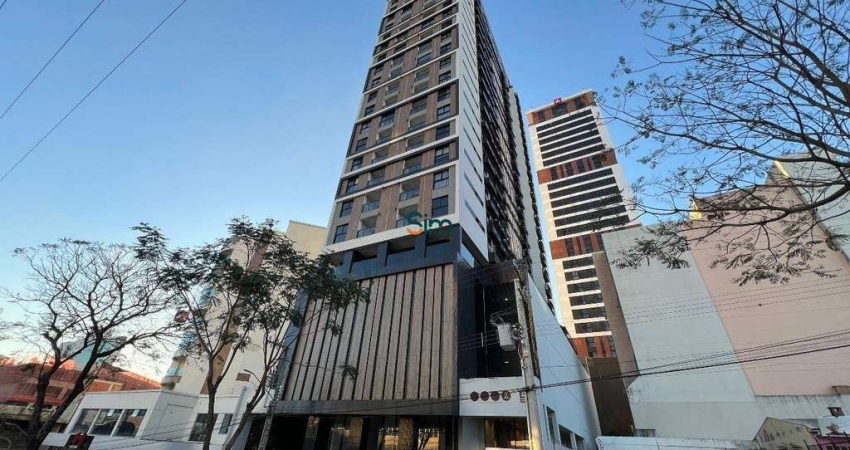 Apartamento semi-mobiliado para locação no centro de Chapecó!