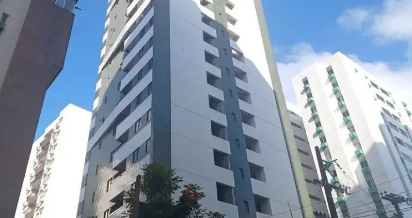 Edifício palacio de belmont - apartamento com 3 dormitórios à venda, 65 m² por - boa viagem – recife/pe