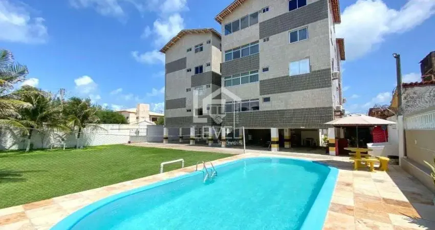 Apartamento com 3 dormitórios à venda, 100 m² por r$ 230.000 - praia do presídio - aquiraz/ce