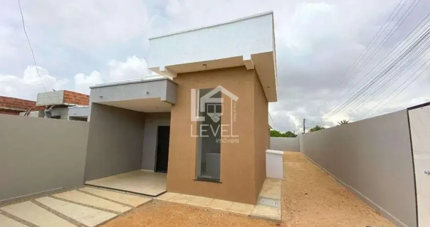 Casa de esquina com 3 dormitórios à venda, 92 m² por r$ 349.000 - aquiraz/ce