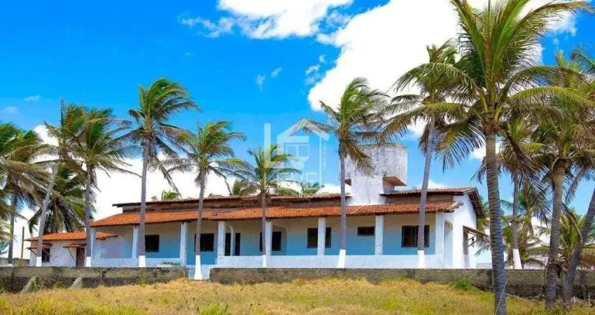 Casa com 6 dormitórios à venda, 307 m² por r$ 550.000,00 - batoque - aquiraz/ce