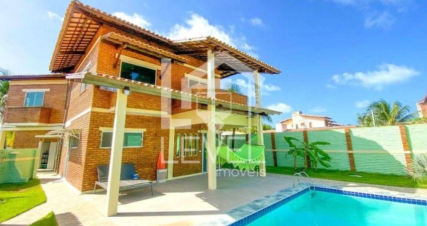 Casa com 3 dormitórios à venda, 162 m² por R$ 499.000,00 - Praia do Presídio - Aquiraz/CE