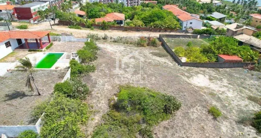 Terreno à venda, 2100 m² por r$ 1.050.000,00 - prainha - aquiraz/ce