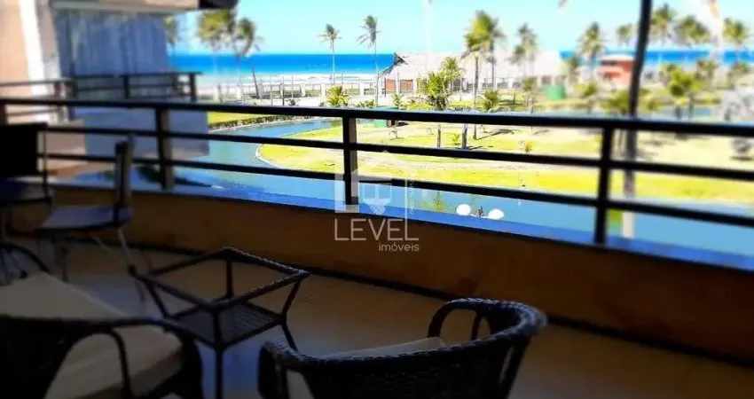 Apartamento com 3 dormitórios à venda, 100 m² - porto das dunas - aquiraz/ce