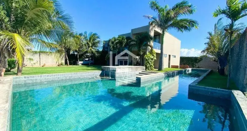 Casa com 5 dormitórios à venda, 450 m² por r$ 1.700.000,00 - porto das dunas - aquiraz/ce