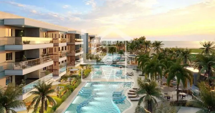 Apartamento com 1 dormitório à venda, 29 m² por R$ 288.888,59 - Porto das Dunas - Aquiraz/CE