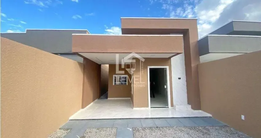 Casa com 2 dormitórios à venda, 80 m² por r$ 240.000,00 - planalto do sol - aquiraz/ce