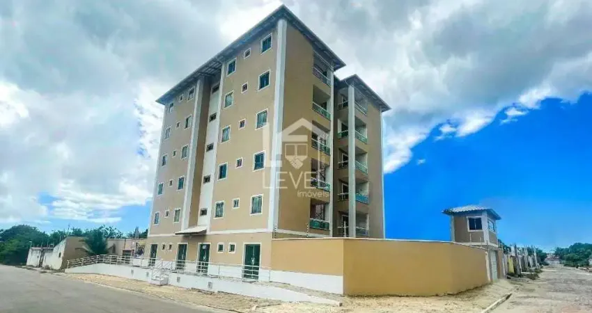 Apartamento com 2 dormitórios à venda, 55 m² por r$ 185.000,00 - centro - aquiraz/ce