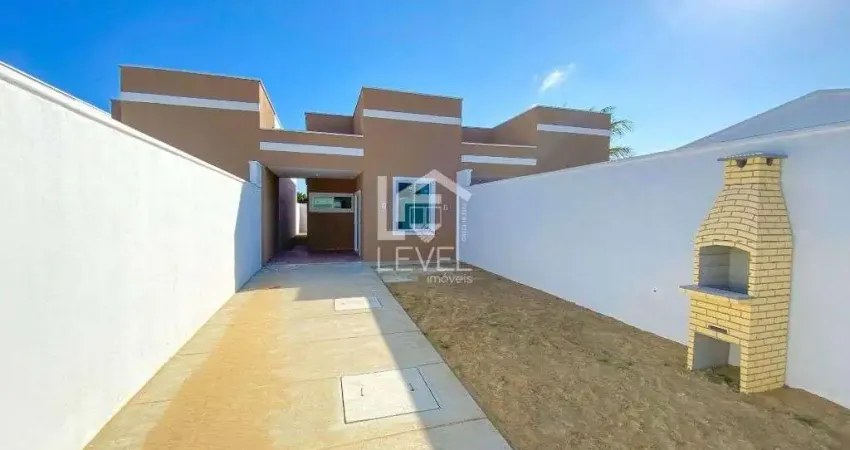 Casa com 2 dormitórios à venda, 86 m² por r$ 240.000,00 - lt parque veraneio - aquiraz/ce