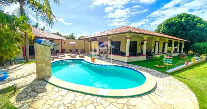 Chácara com 6 dormitórios à venda, 1580 m² por r$ 1.150.000,00 - chácara da prainha - aquiraz/ce