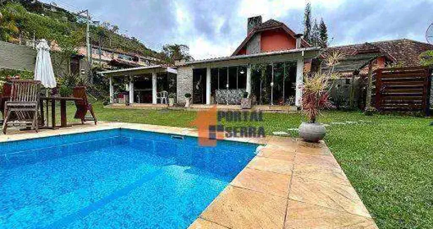 Casa com 4 quartos à venda, 269 m² por R$ 1.390.000 - Albuquerque - Teresópolis/RJ
