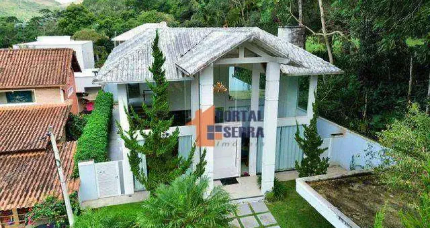 Casa com 4 quartos à venda, 158 m² por R$ 1.190.000 - Cascata do Imbuí - Teresópolis/RJ