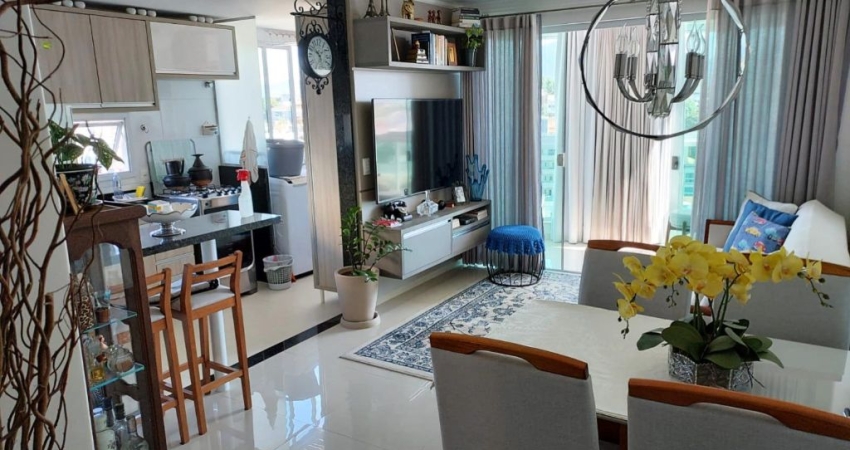 Apartamento Padrão - Apartamento com 2 quartos sendo 1 suíte com piso porcelanato e vista para as montanhas na Praia do Morro - Guarapari , ES