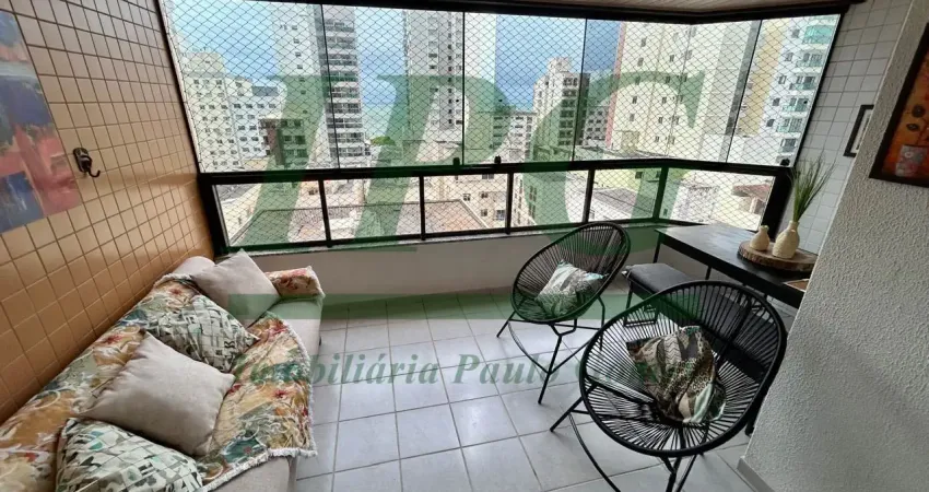 Apartamento padrão - apto. 3 quartos com dce e vista mar, na praia do morro, em guarapari - es