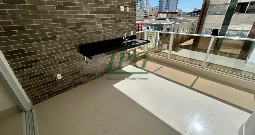 Apartamento Padrão - Apto. com 3 quartos sendo 1 suíte e com área de lazer completa na Praia do Morro - Guarapari