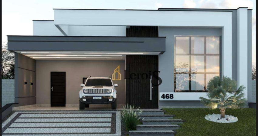 Casa com 3 dormitórios à venda, 191 m² por R$ 1.450.000,00 - Condomínio Residencial Milano - Indaiatuba/SP
