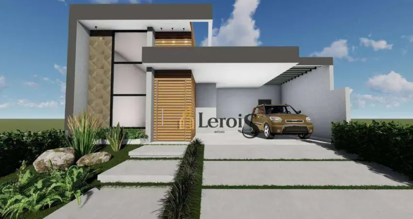 Casa com 3 dormitórios à venda, 157 m² por R$ 1.200.000,00 - Condomínio Park Gran Reserve - Indaiatuba/SP