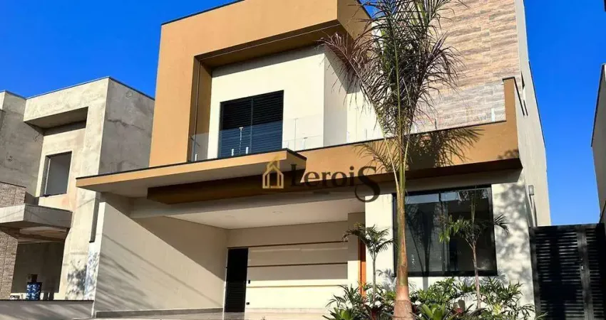 Casa com 3 dormitórios à venda, 220 m² por R$ 1.890.000,00 - Condomínio Central Parque - Salto/SP