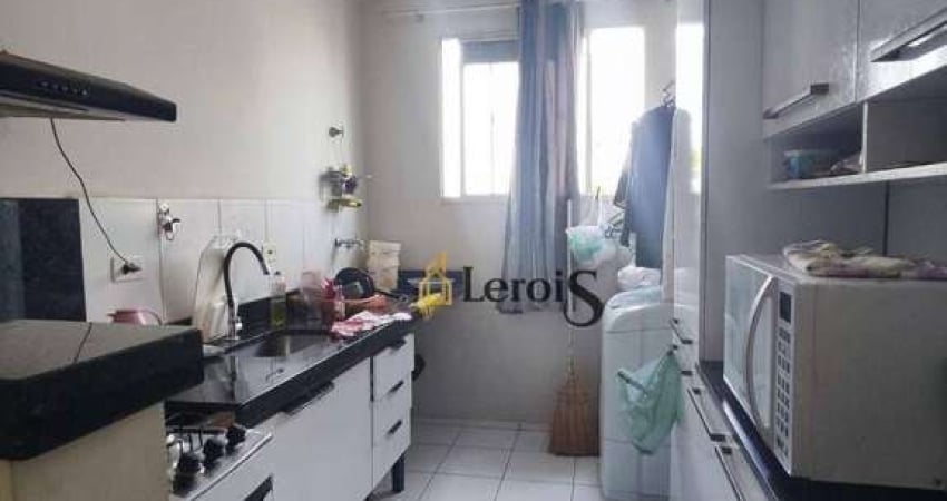 Apartamento com 2 dormitórios à venda, 50 m² por R$ 220.000,00 - Condomínio Ilha de Pascoa - Itu/SP