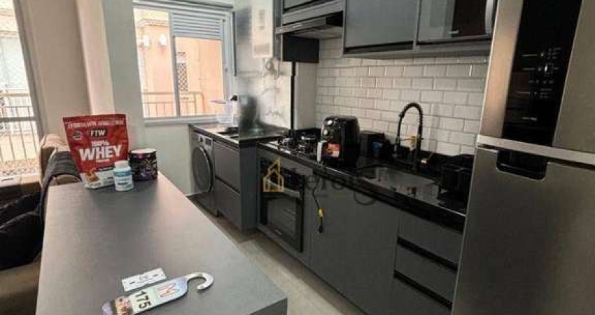 Apartamento com 2 dormitórios à venda, 51 m² por R$ 360.000,00 - Edifício Magnifique - Salto/SP