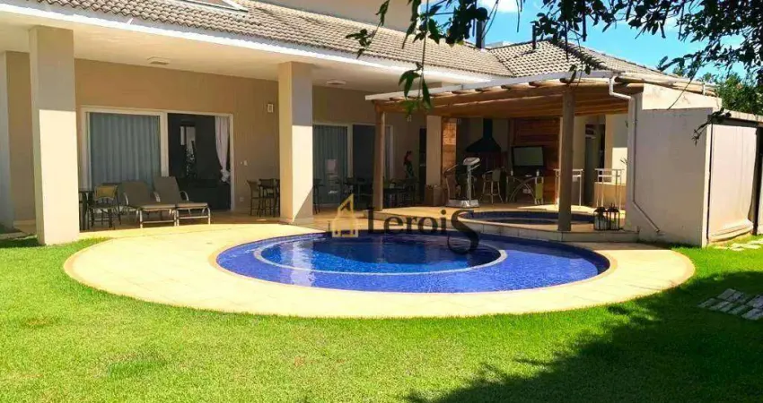 Casa com 4 dormitórios, 483 m² - venda por R$ 4.800.000,00 ou aluguel por R$ 22.000,00/mês - Condomínio Plaza Athénée - Itu/SP