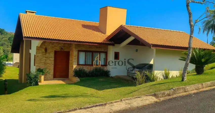 Casa com 3 dormitórios para alugar, 250 m² por r$ 11.000,00 - condomínio campos de santo antônio - itu/sp