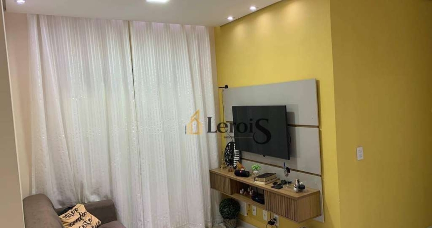 Apartamento com 2 dormitórios à venda, 56 m² por R$ 300.000,00 - Condomínio Bretagne - Itu/SP