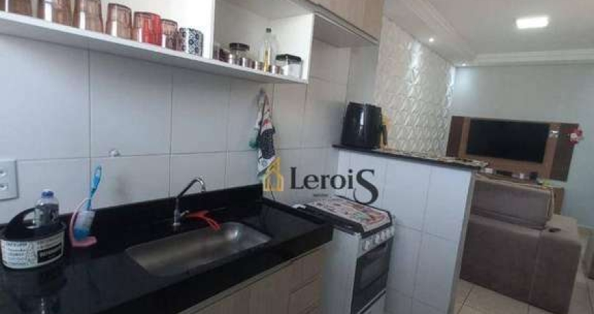 Apartamento com 2 dormitórios à venda, 48 m² por R$ 215.000,00 - Condomínio Ilha de Murano - Itu/SP