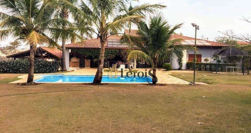 Casa com 4 dormitórios, 450 m² - venda por R$ 2.500.000,00 ou aluguel por R$ 13.000,00/mês - Condomínio Village Haras São Luiz - Salto/SP