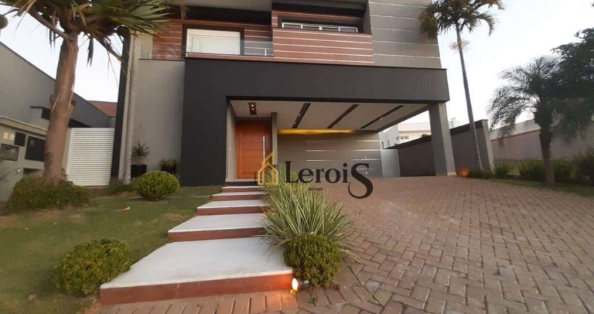 Sobrado com 6 dormitórios à venda, 400 m² por R$ 3.500.000,00 - Alphaville Nova Esplanada - Votorantim/SP