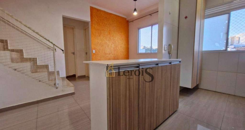 Apartamento Duplex com 3 dormitórios para alugar, 67 m² por R$ 2.500,00/mês - Condomínio Residencial Grand Parc - Itu/SP
