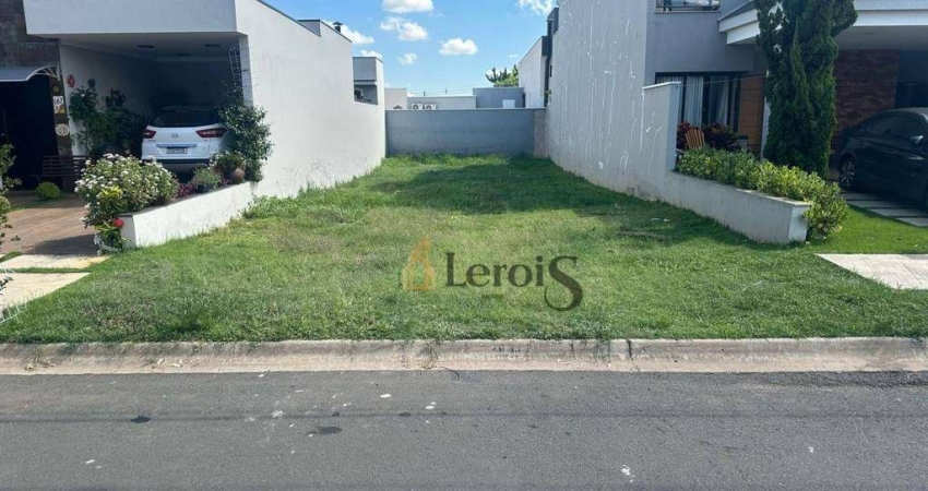 Terreno à venda, 200 m² por R$ 430.000,00 - Condomínio Residencial Bréscia - Indaiatuba/SP