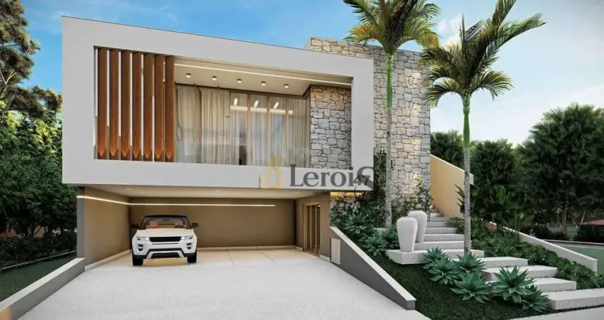 Casa com 4 dormitórios à venda, 332 m² por R$ 3.700.000,00 - Condomínio Helvetia Park I - Indaiatuba/SP