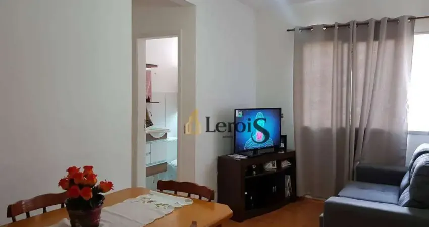 Apartamento com 2 dormitórios, 54 m² - venda por R$ 195.000,00 ou aluguel por R$ 1.700,00/mês - Condomínio Parque Inca - Itu/SP