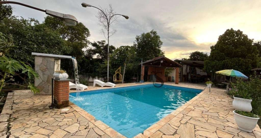 Chácara com 3 dormitórios à venda, 2500 m² por R$ 1.200.000,00 - Condomínio Zuleika Jabour - Salto/SP